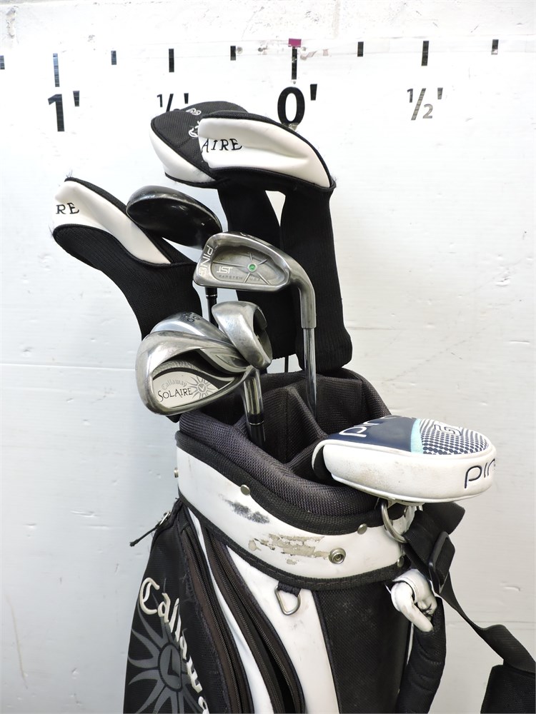 Police Auctions Canada - SF 49ERS Golf Bag with 14-Piece RH Golf