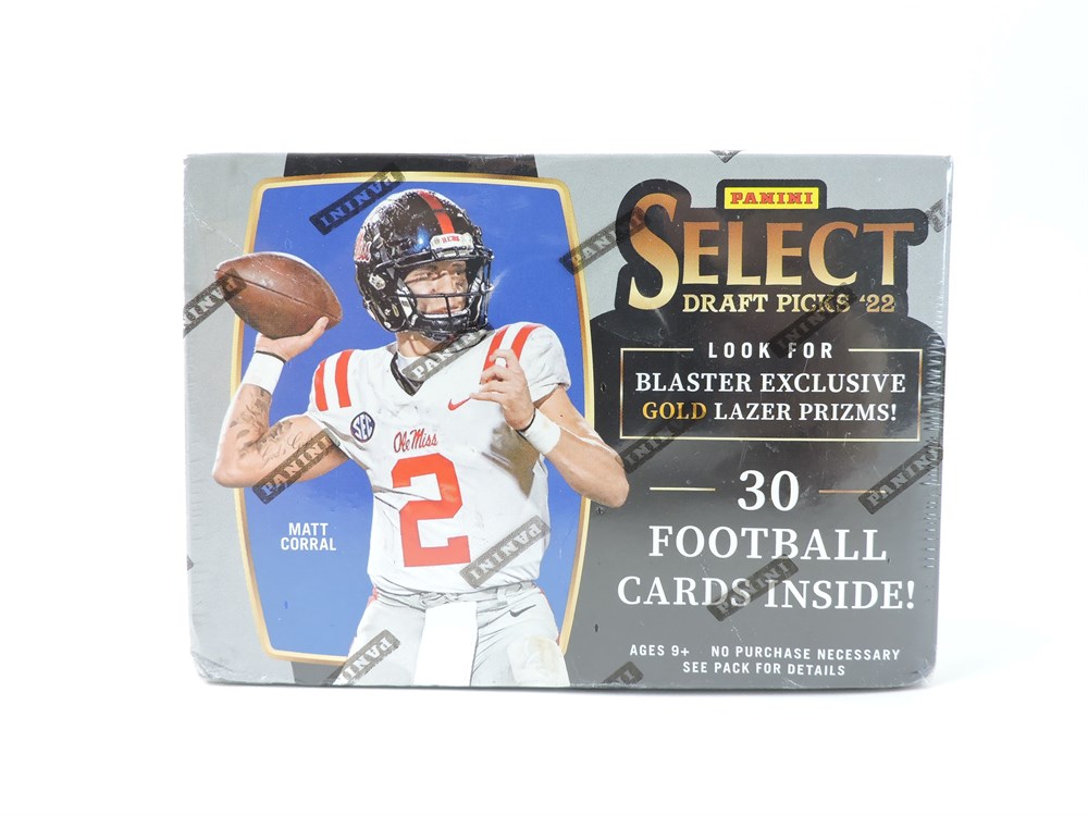 2022 Panini Select Draft Picks Football Checklist, Details, Boxes