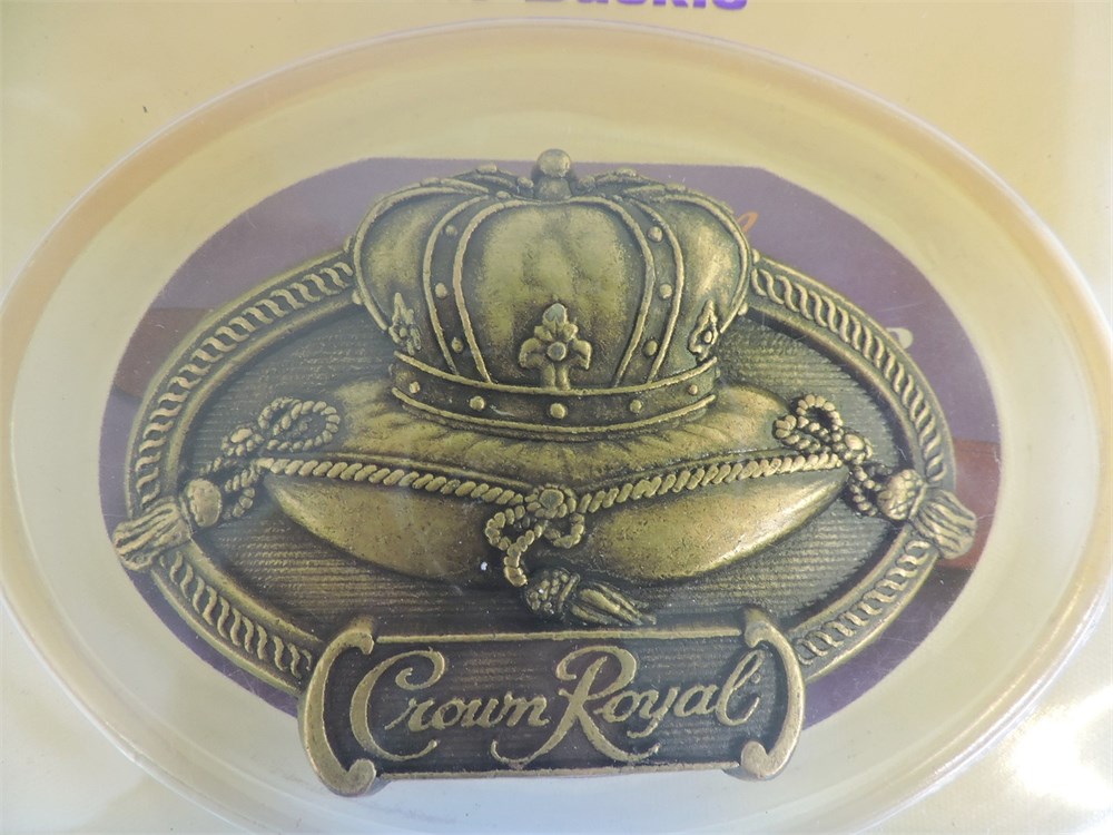 Crown royal clearance belt buckle