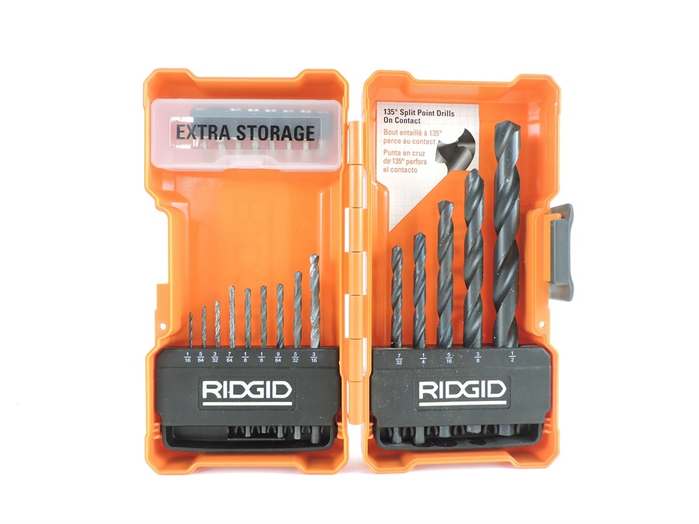 Ridgid drill bit cheap set