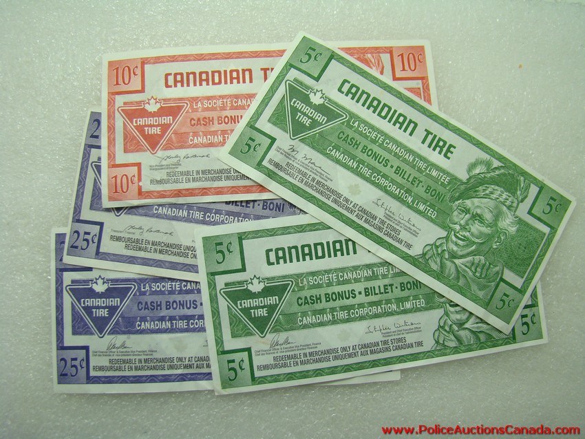 Police Auctions Canada - Canadian Tire Money: 0.70 Cents (148196C)
