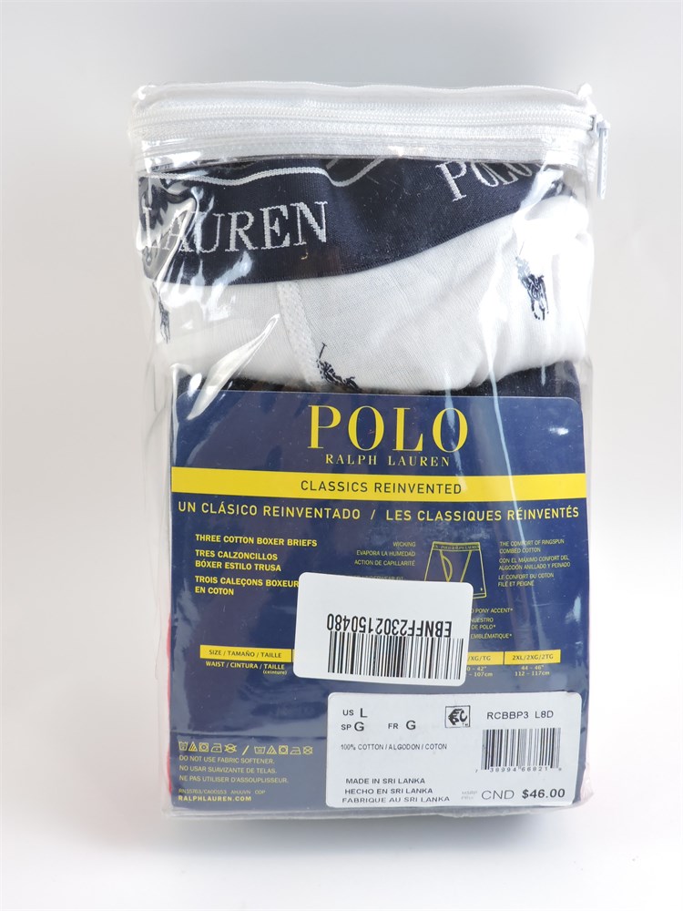 Police Auctions Canada - Men's Polo Ralph Lauren Classic Fit Boxer