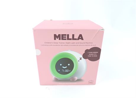 LittleHippo Mella Kids Sleep Trainer/Night Light/Sound Machine (272172B)