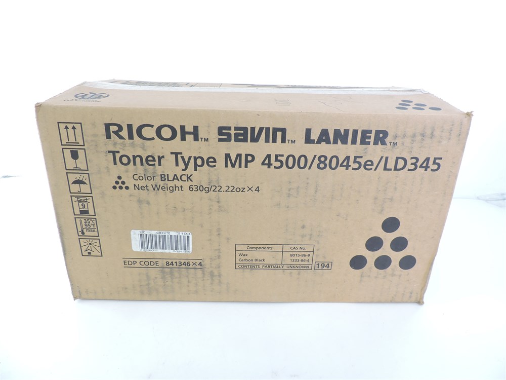 Black Ricoh Toner Cartridge RIC841586