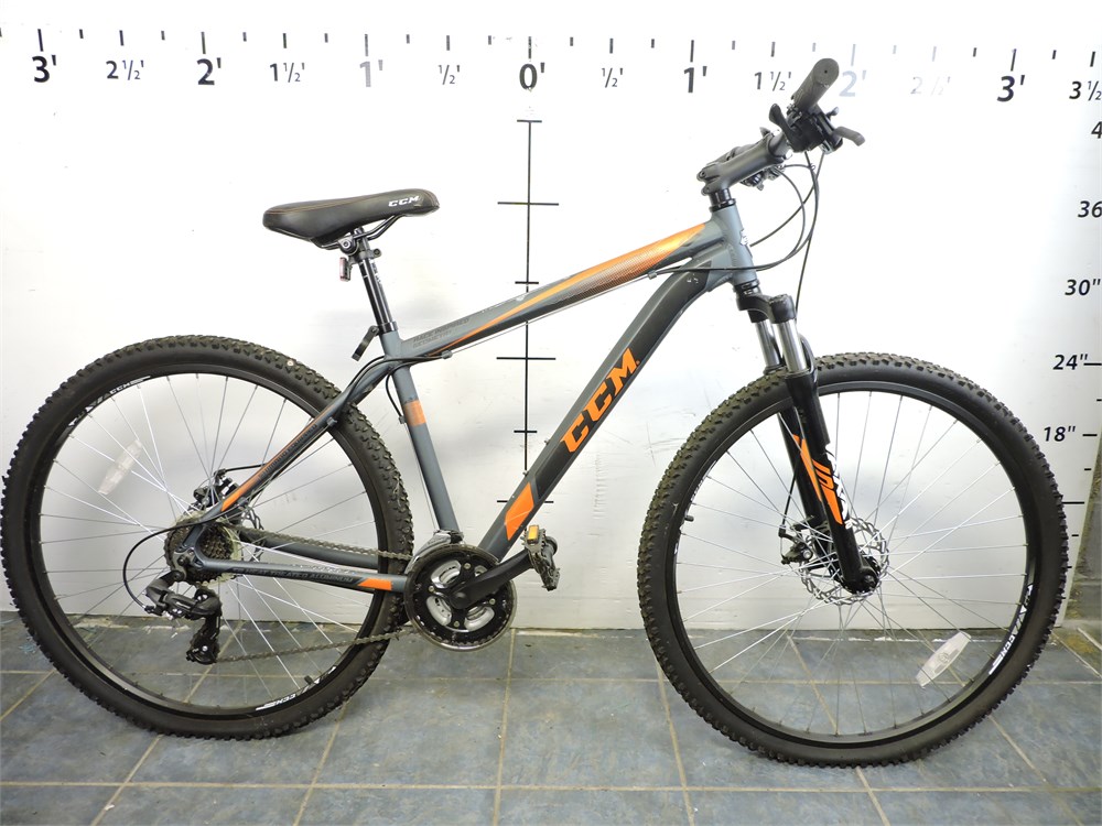 Police Auctions Canada CCM 29er 21 Speed FS F R DISC Bike 281489D