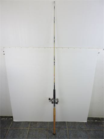 Police Auctions Canada - Vintage Playmaker Fishing Rod with Shakespeare  Noris 2155 Reel (278830H)
