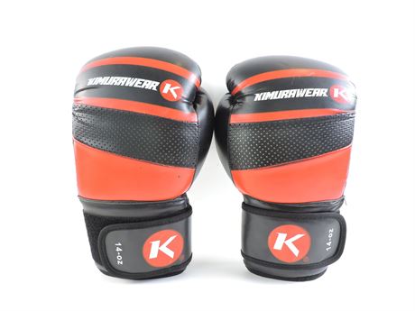 Police Auctions Canada - KimuraWear Boxing Gloves, 14 oz (283609H)