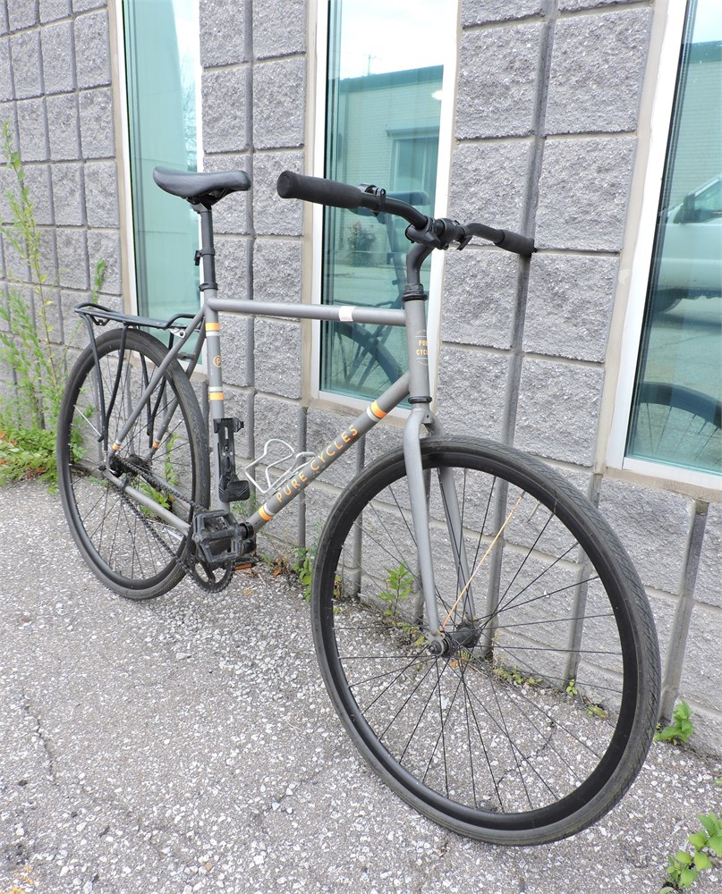 Police Auctions Canada Pure Cycles Single Speed Fixie Bike 276349D