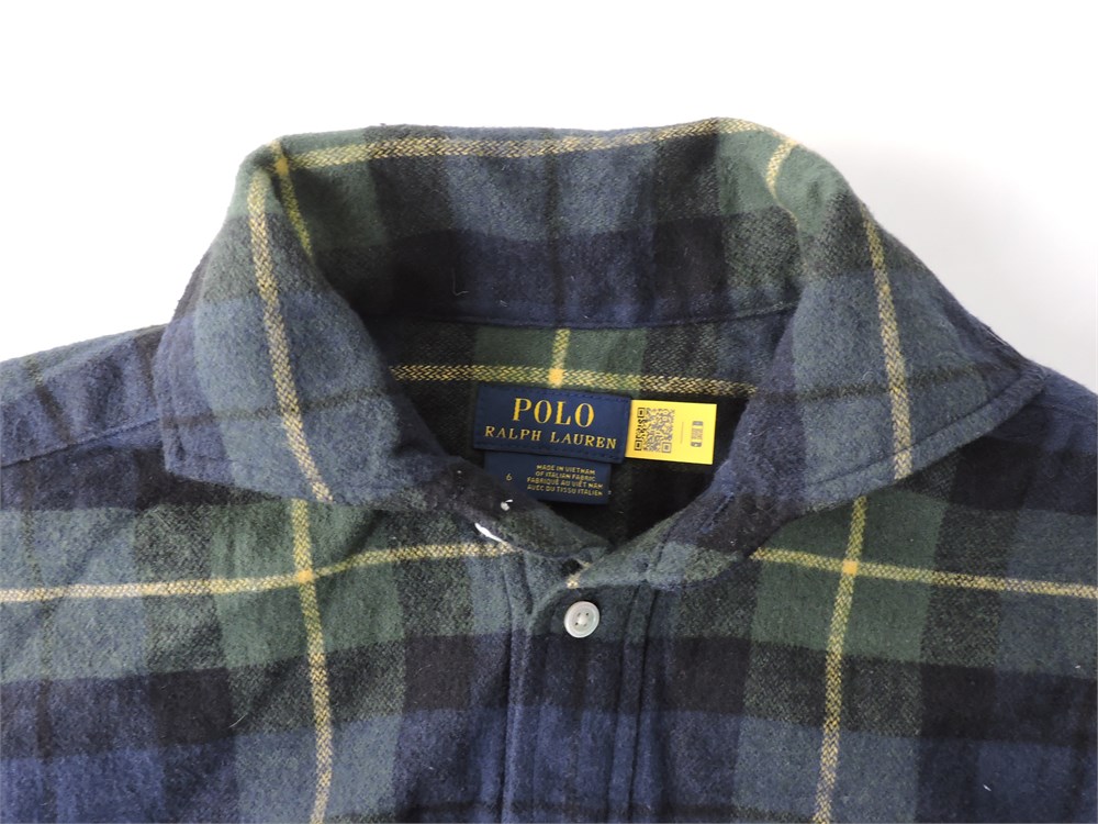 Polo Ralph Lauren Ladies Fringed Hem T-Shirt, Size Large