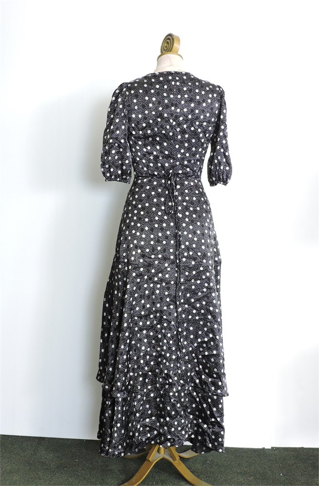 New look polka 2024 dot wrap dress