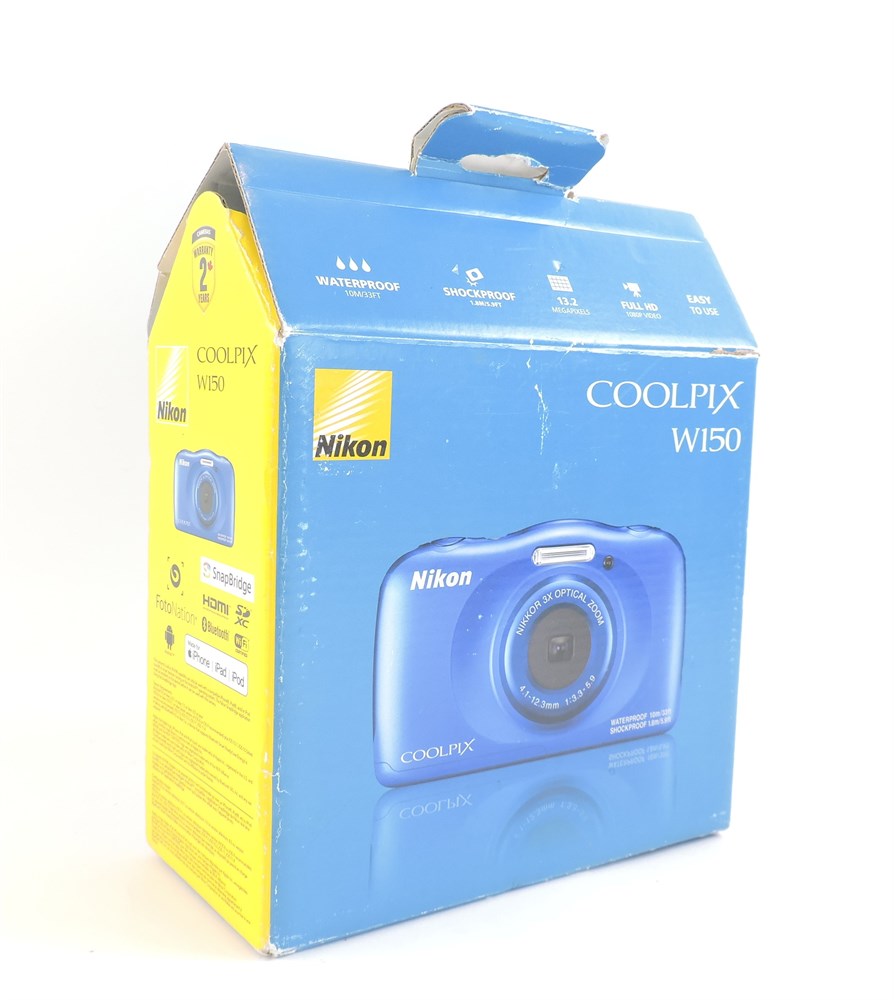 Nikon デジタルカメラ COOLPIX クールピクス W150 BLUE - デジタルカメラ