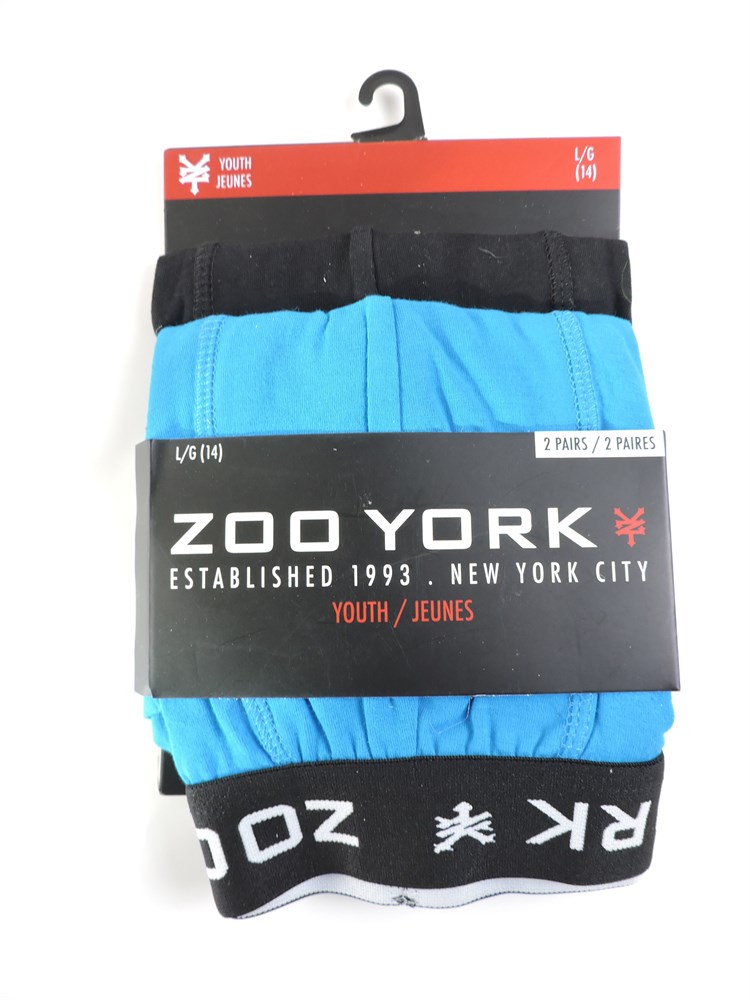 Police Auctions Canada - 4 Pairs Boys' Zoo York Boxer Briefs, Size