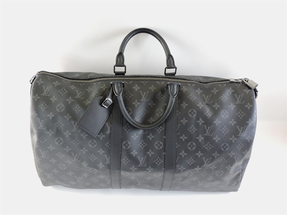 Police Auctions Canada - Louis Vuitton Keepall 55 Damier Graphite Canvas Bag  (514143L)