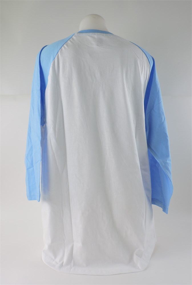 Police Auctions Canada - Budweiser Toronto Blue Jays 3/4 Sleeve Raglan T- Shirt - Size M (514406L)