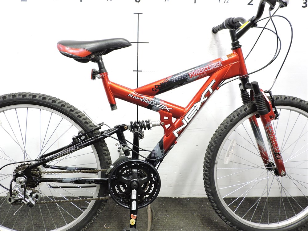 Next power climber bike 2x suspension on sale