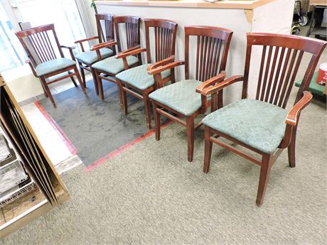 Lot of (6) Noram Interiors Wooden Chairs (266799H)