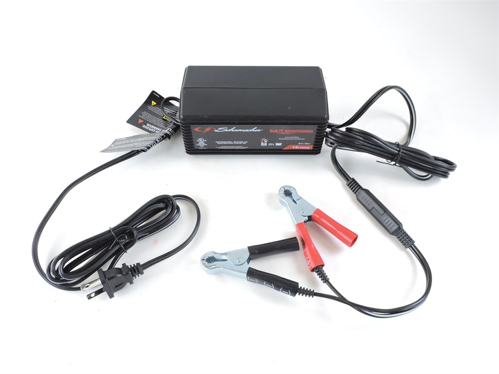 Police Auctions Canada Schumacher Sc1355 15a 6v12v Fully Automatic Battery Maintainer 265501b 7977