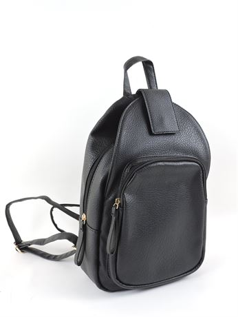 Police Auctions Canada - Topshop Faux Leather Backpack (276090L)