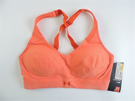 Police Auctions Canada - Women's Under Armour Mid-Impact Crossback Sports  Bra - Size S (521519L)