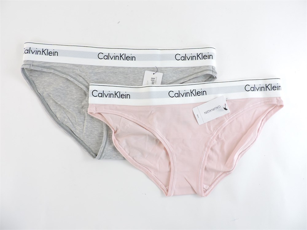 Police Auctions Canada - (2) Women's Calvin Klein Bikini Panties - Size M  (516950L)