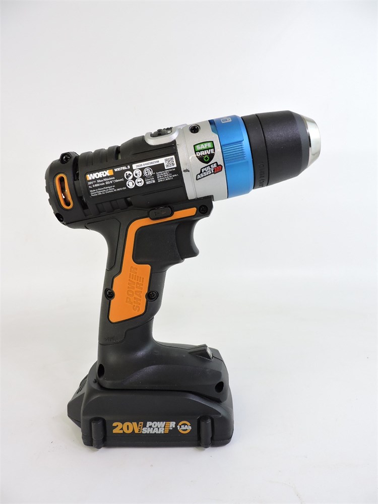 Police Auctions Canada Worx 20V AI Drill Driver with 55 Piece