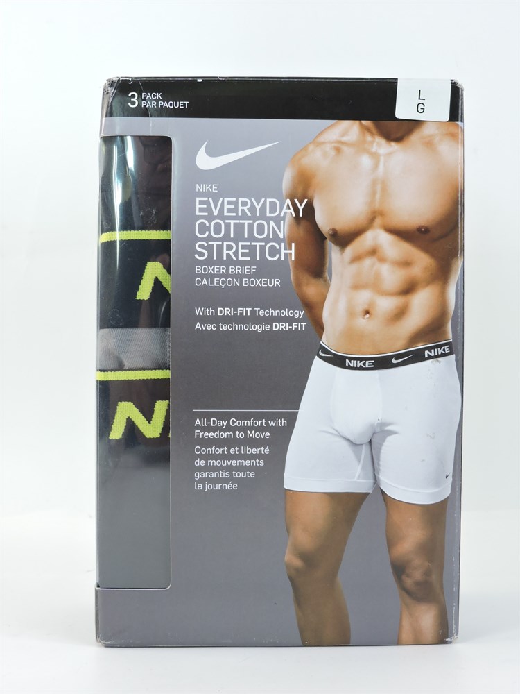 Everyday Cotton Stretch Boxer Briefs - 3-Pack
