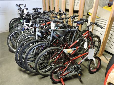 Police Auctions Canada - Lot of 19 Assorted Used Bikes (275468D)