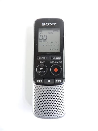 Sony BX140 Mono Digital Voice Recorder (264629B)