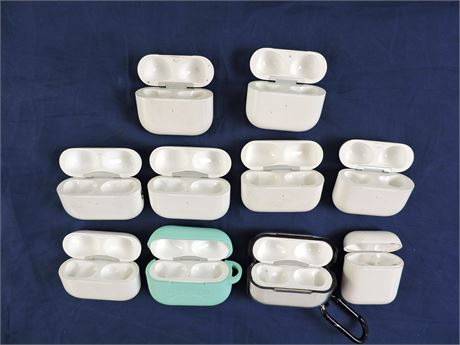 Lot of (10) Assorted Airpod Cases: A2700/A2190/A2897 (283922B)