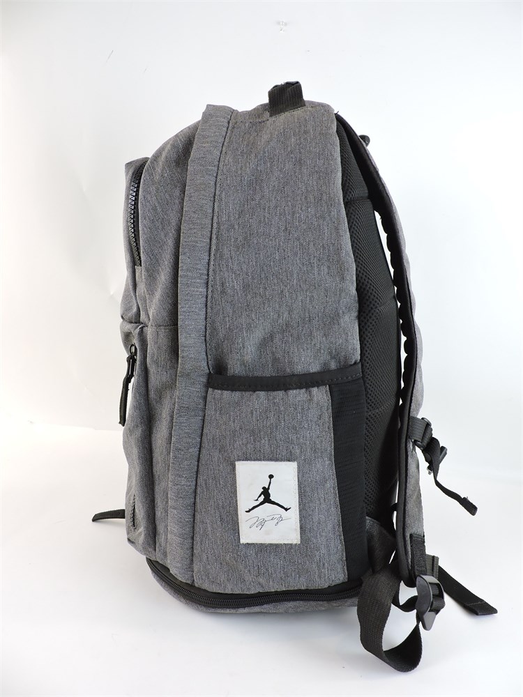 Jordan hot sale backpack grey