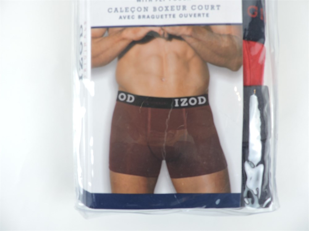 Police Auctions Canada - Men's Izod Originals Modal Short Leg Boxer Briefs,  3 Pack - Size M (278393L)