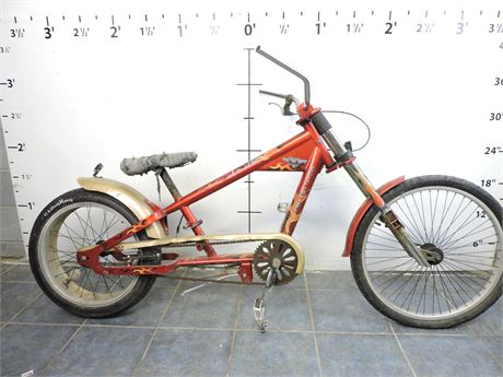 Police Auctions Canada Pacific Coast Chopper Single Speed Chopper Style Bike 283040D