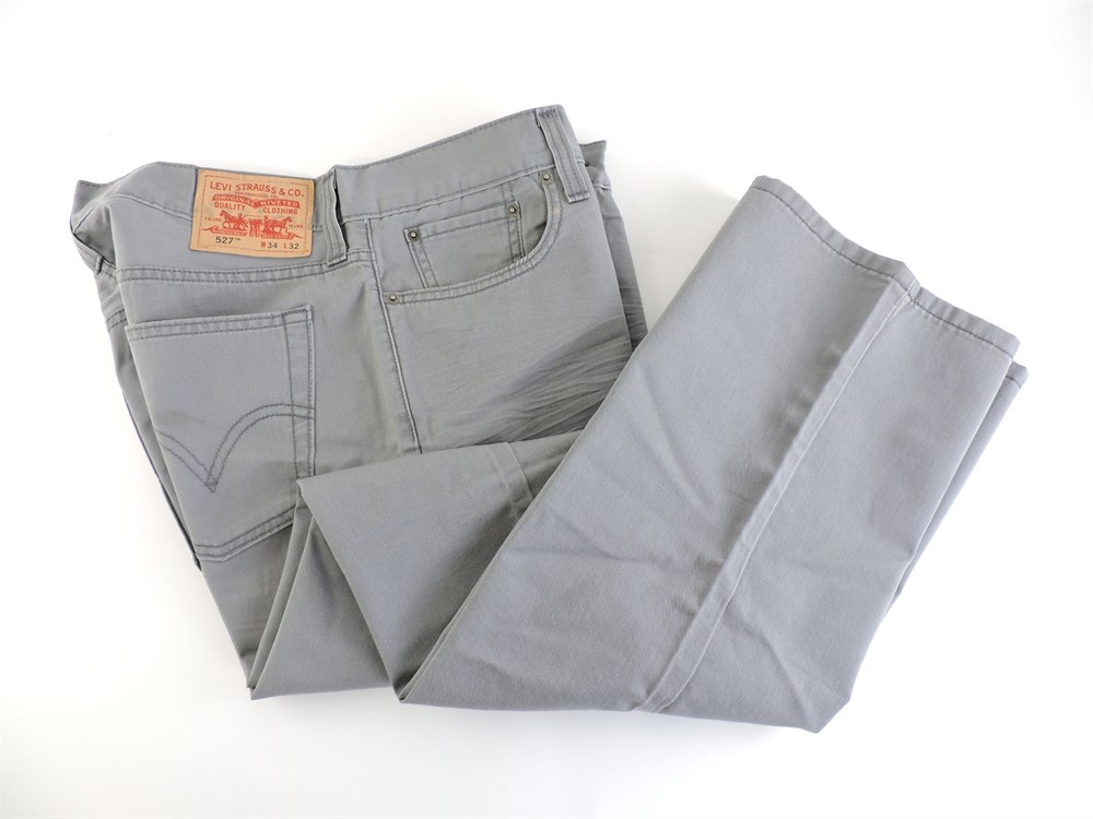 levis 527 grey