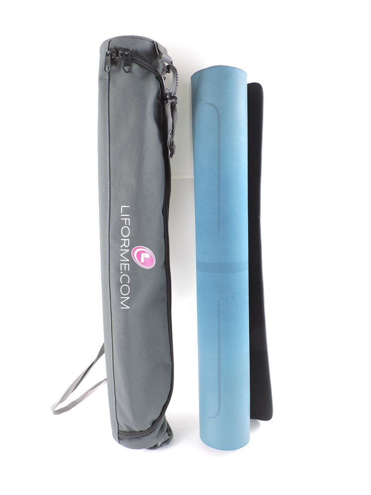 Police Auctions Canada - Liforme Foam Yoga Mat with Carry Bag