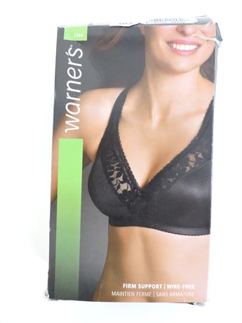 Police Auctions Canada - Warner's Firm Support Wire-Free Bra - Size B 34/75  (242331L)