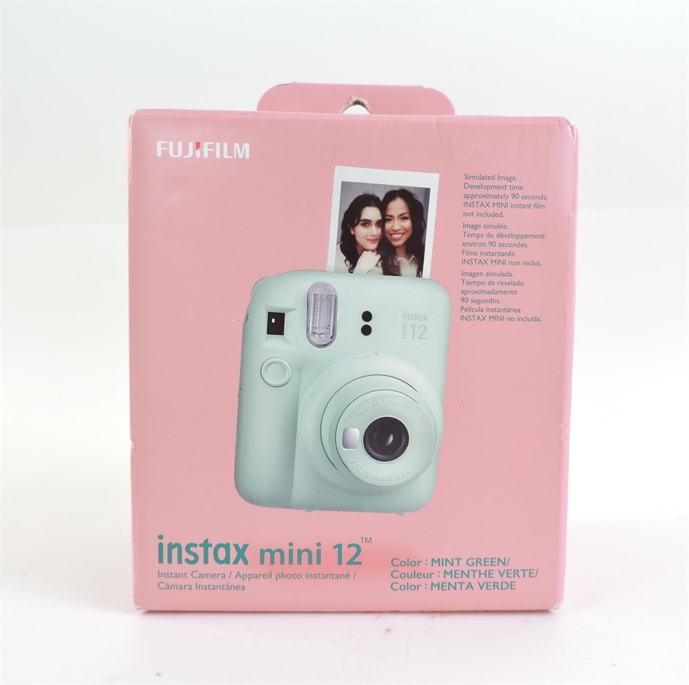 FUJIFILM INSTAX MINI 12 Instant Film Camera (Mint Green)