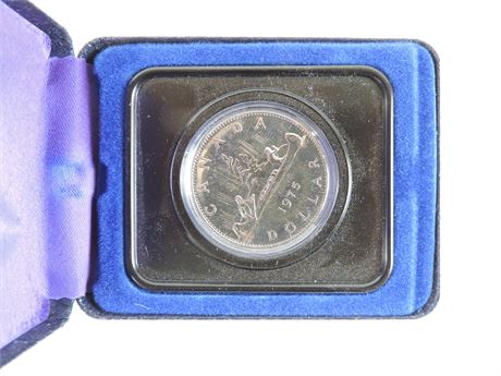1975 Canadian Voyageur 1 Dollar Coin (245282C)