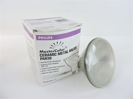 (12) Philips 70W Master Color Ceramic Metal Halide PAR38 Bulbs (276730A)