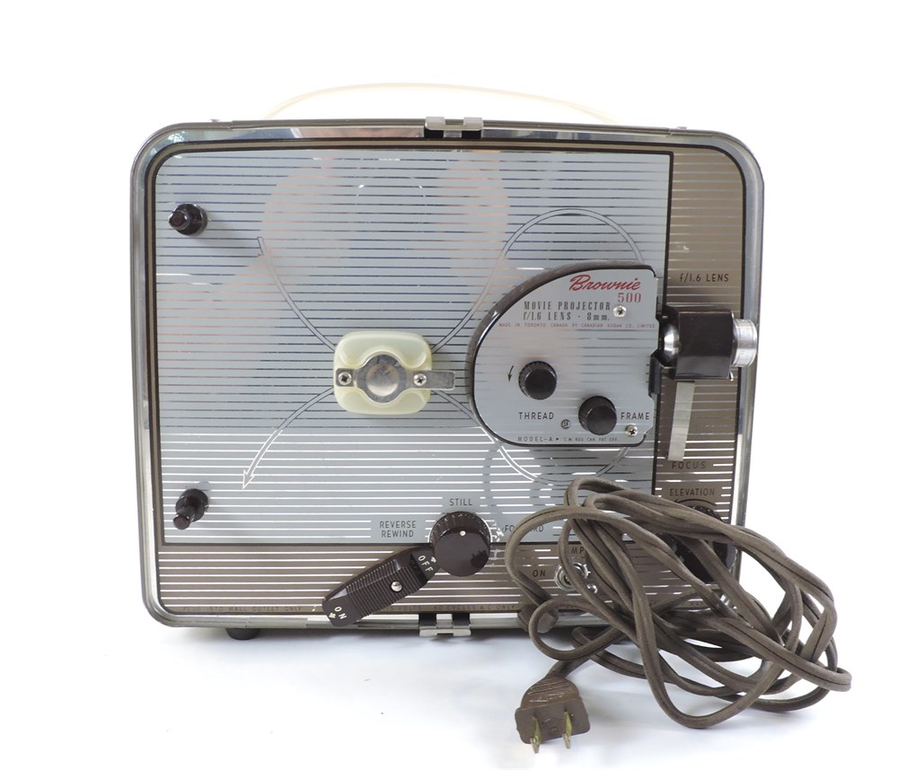Police Auctions Canada - Vintage Kodak Brownie 500 8mm Film