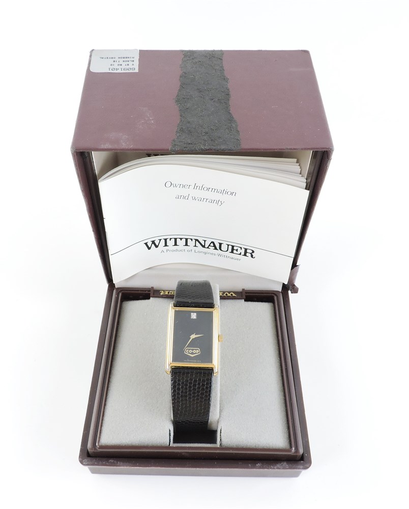 Police Auctions Canada Wittnauer QWR Swiss Movement Wrist Watch