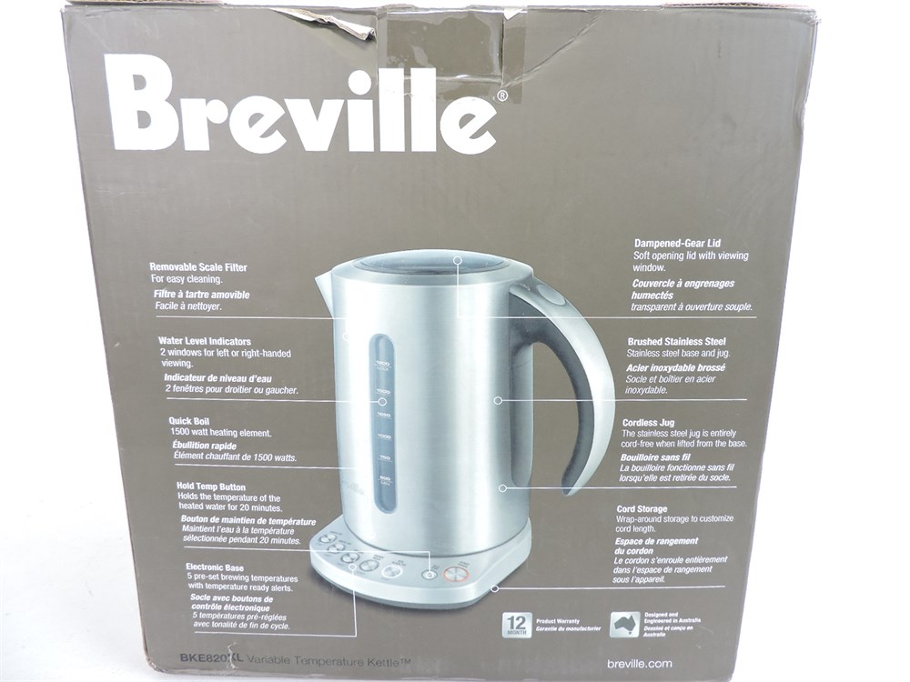 Police Auctions Canada - (New) Breville BKE820XL Variable