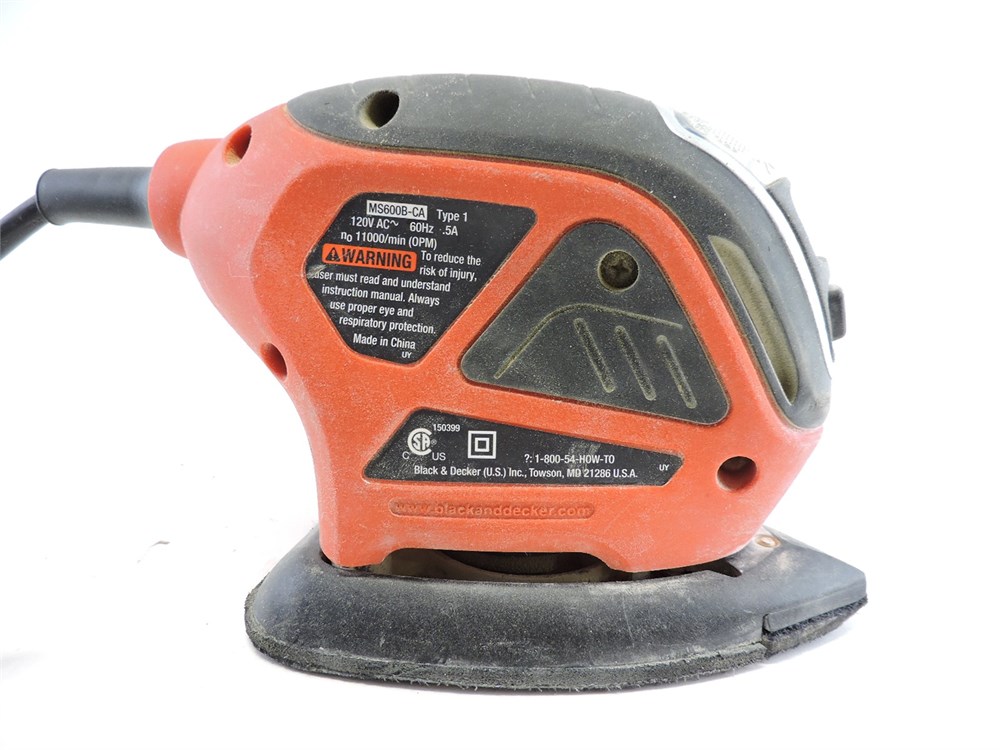 Black and Decker MS600B - Mouse Sander / Polisher Type 1 