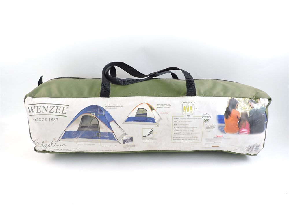 Wenzel ridgeline outlet 3 person tent